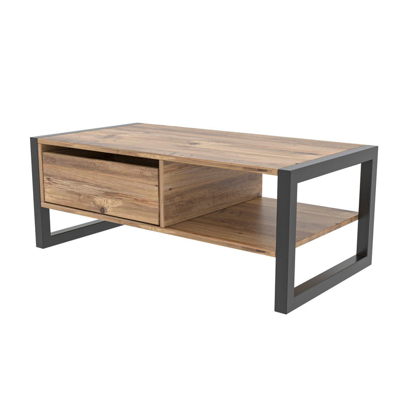 Masuta de cafea Haldizen, Stejar, 105 x 40 x 55 cm