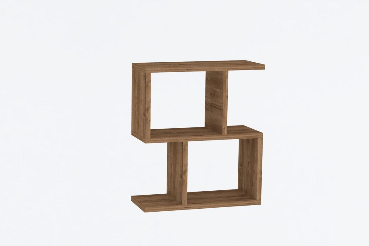 Masuta de Cafea Lateral Bombon, Nuc, 45 x 51 x 17 cm