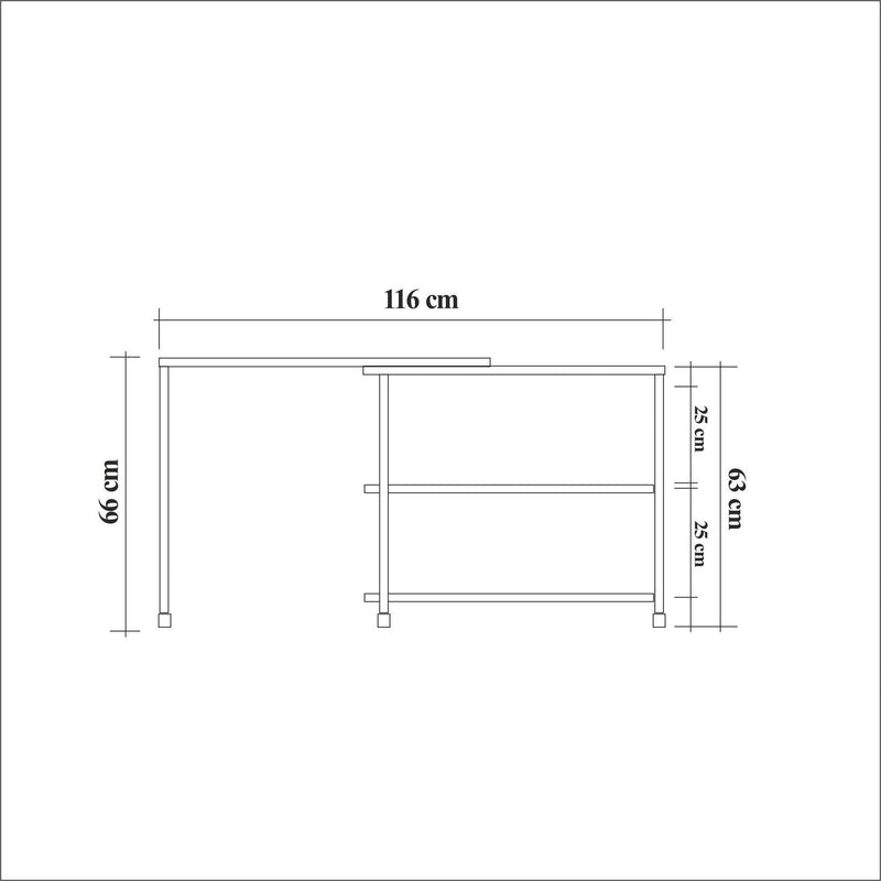 Masuta de cafea Melin cu roti, Negru Stejar , 70 x 63 x 76 cm,