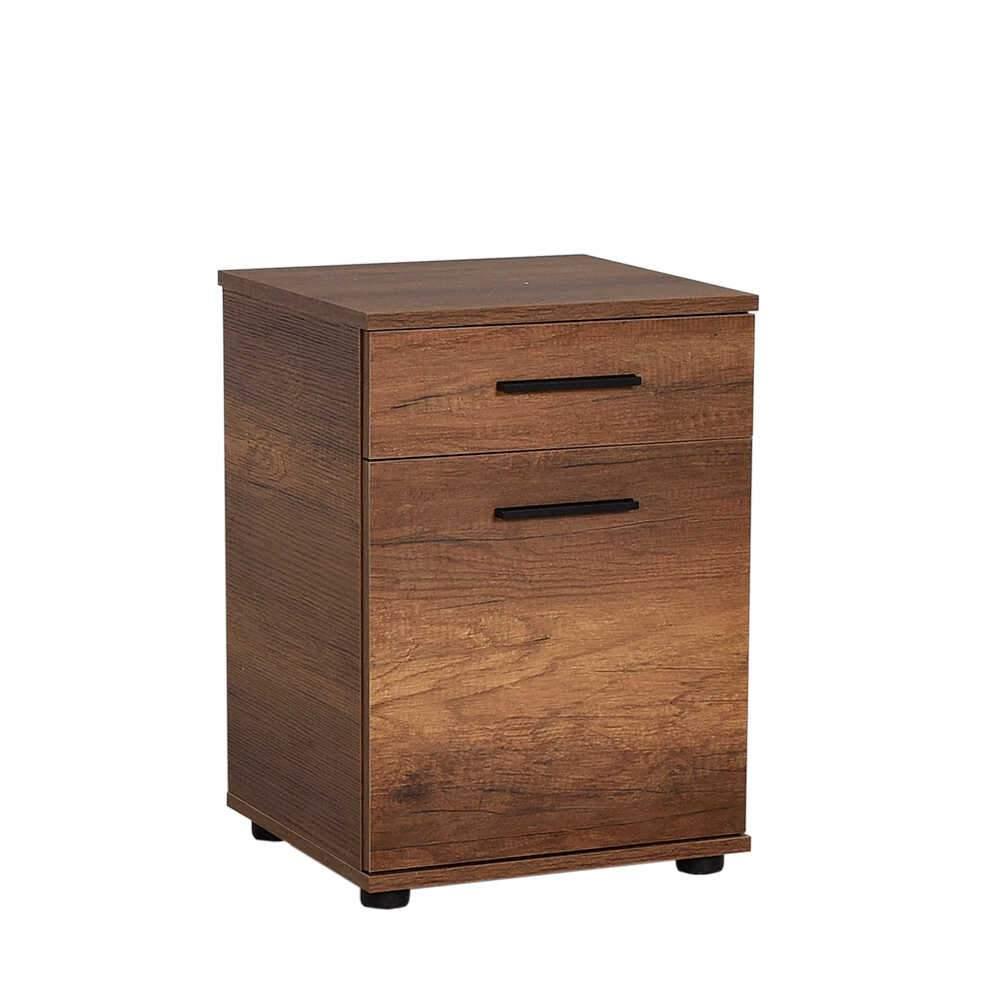Noptiera Adore Trendline, Alb - Maro, 40x57x39 cm - Maro