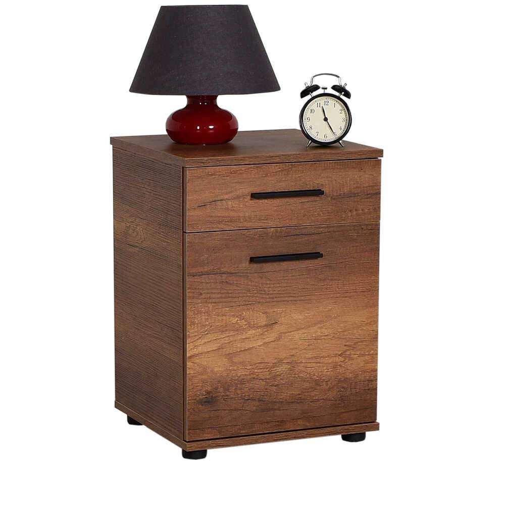 Noptiera Adore Trendline, Alb - Maro, 40x57x39 cm - Maro