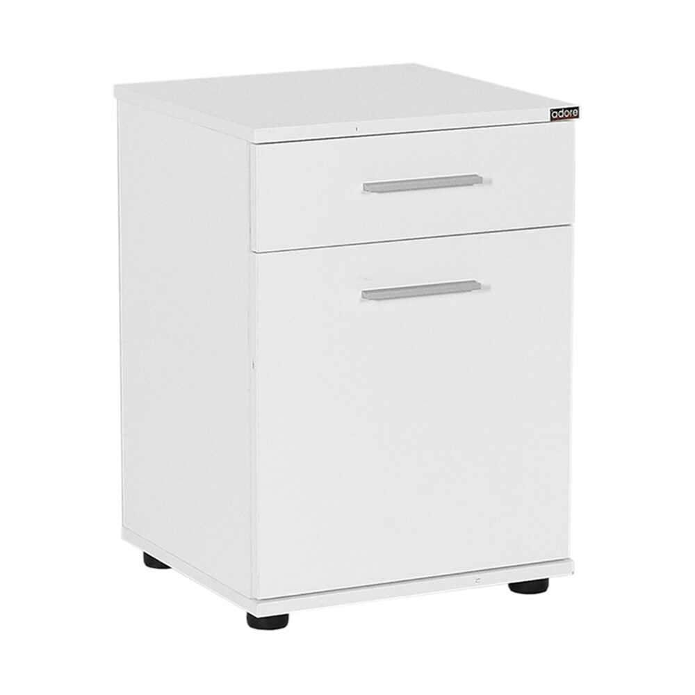 Noptiera Adore Trendline, Alb - Maro, 40x57x39 cm - Alb