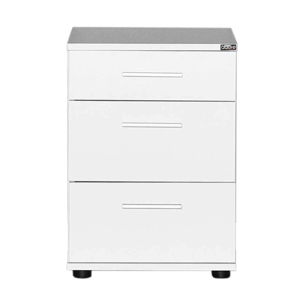 Noptiera Adore Trendline, 3 sertare, 40x57x39 cm - Alb