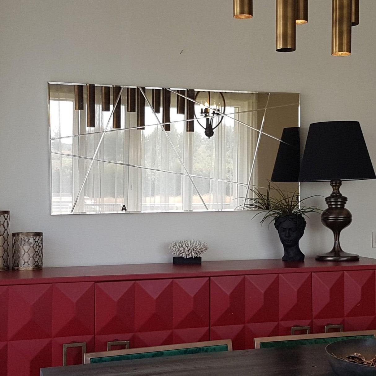 Oglinda Keytron, Bronz, 130x62x2 cm