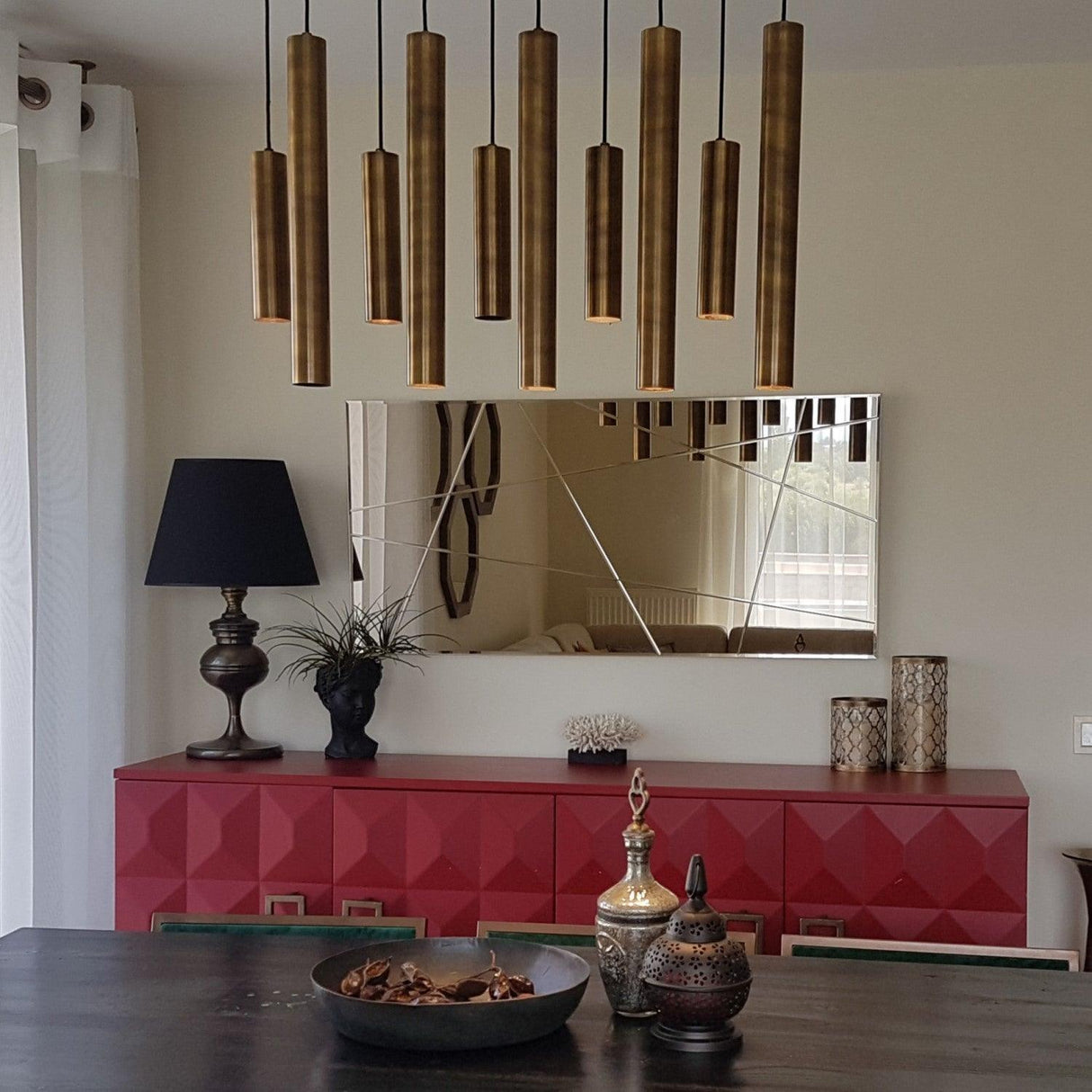 Oglinda Keytron, Bronz, 130x62x2 cm