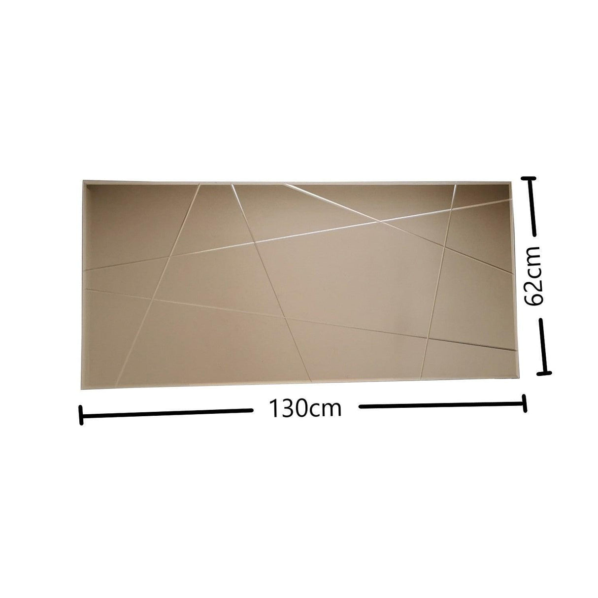 Oglinda Keytron, Bronz, 130x62x2 cm