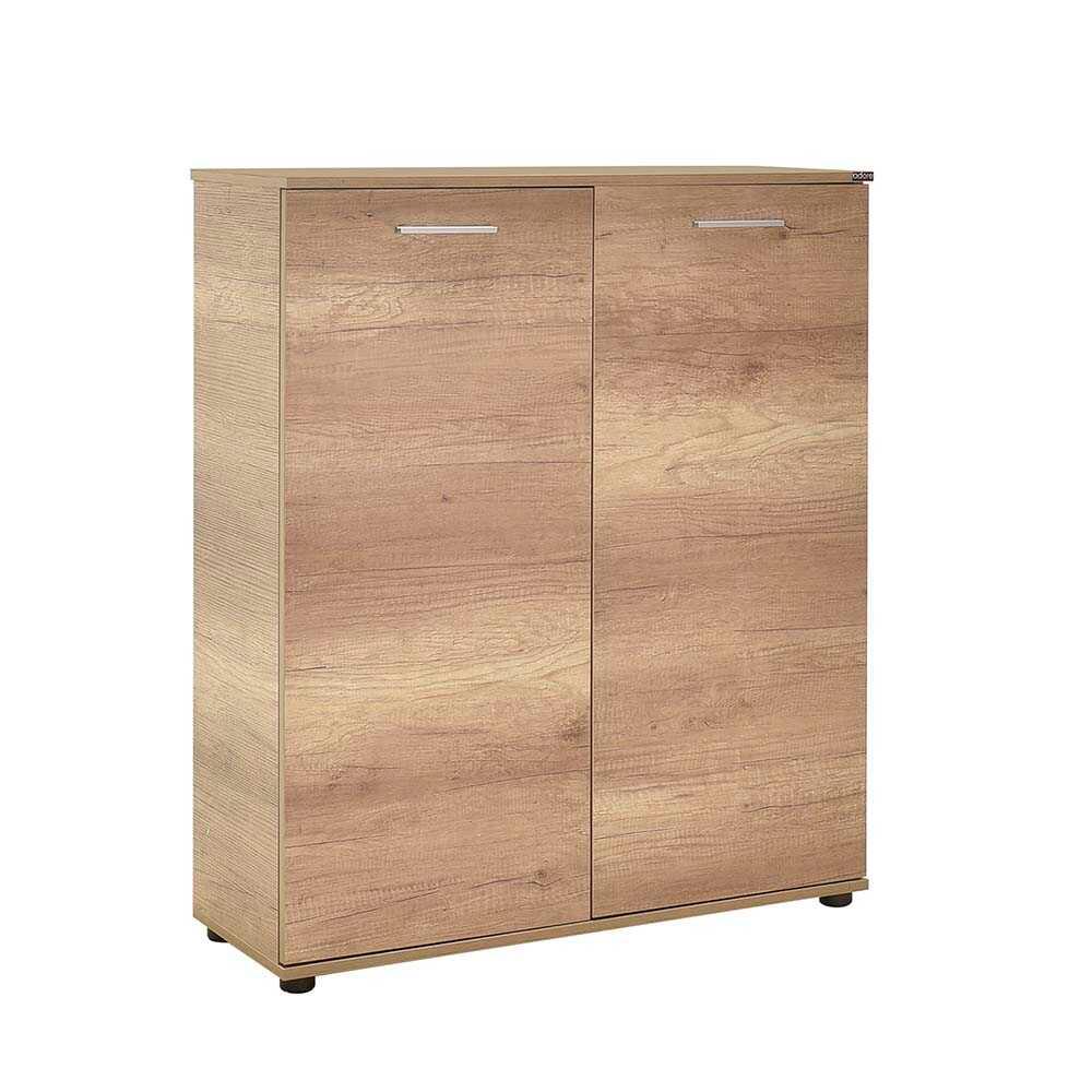 Pantofar Adore Elegance, 2 usi, 5 rafturi, capacitate 24 perechi incaltaminte, 91 x 108 x 35 cm - Natur