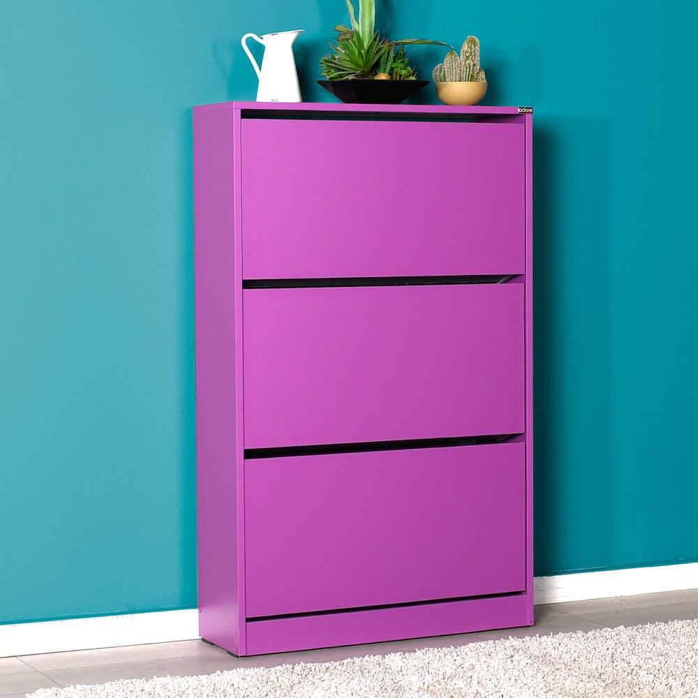 Pantofar Adore Max Plus, 18 Perechi, 3 Compartimente, 73x119x26 cm - Mov