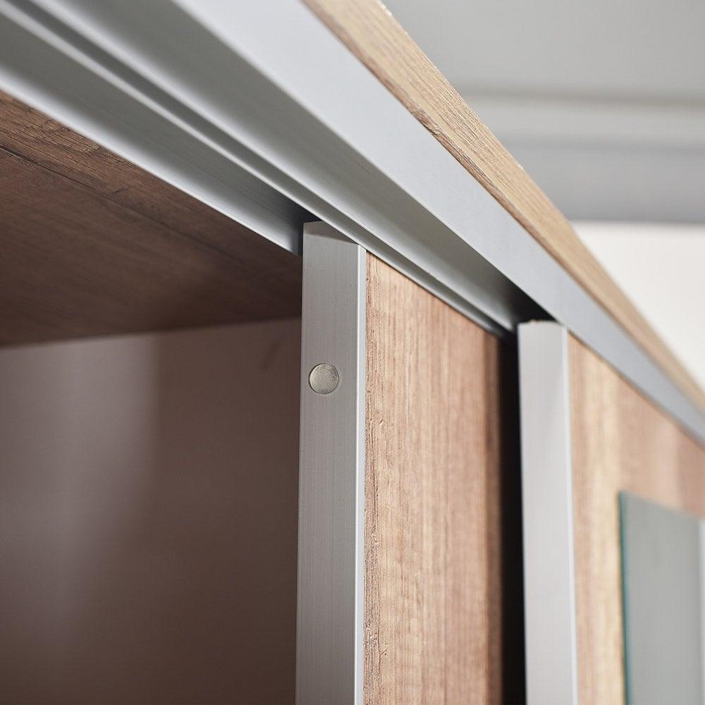 Pantofar Adore Porto cu cuier, 2 usi cu oglinda, 12 rafturi, capacitate 35 perechi incaltaminte, 120 x 212 x 40 Cm