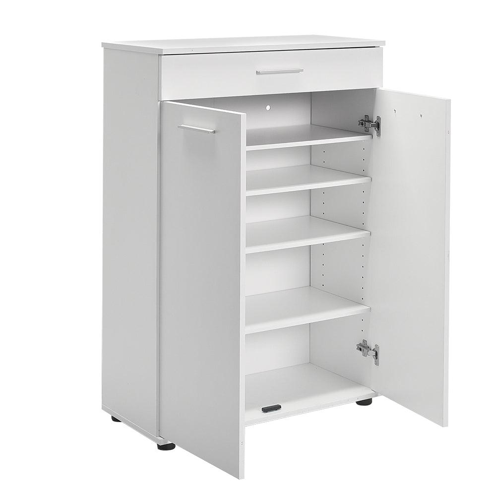 Dulap Multifuncțional pentru Hol, Baie sau Bucătărie, 2 Uși, 1 Sertar, 73 x 108 x 35 cm - Alb