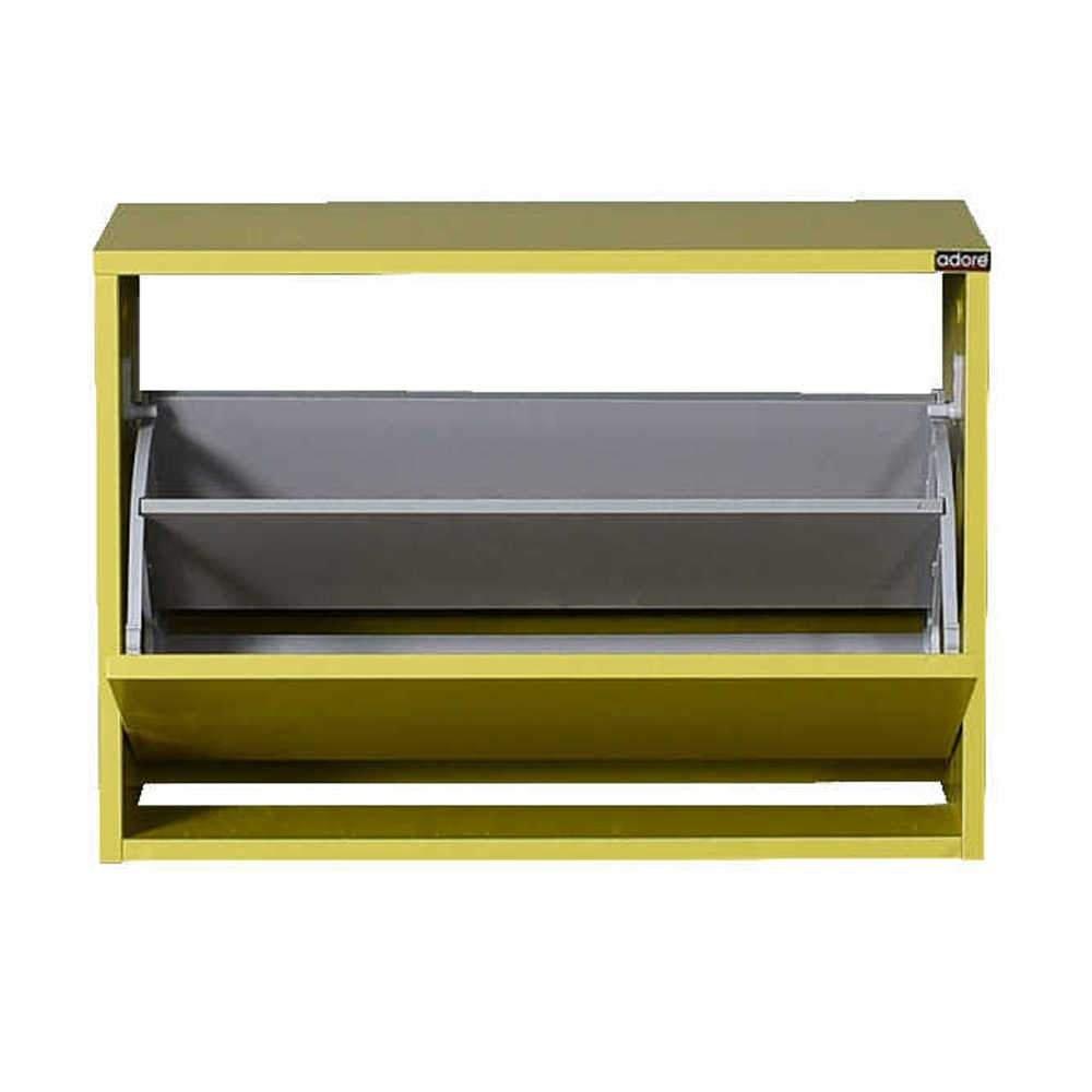 Pantofar Băncuță Adore, cu Șezut, 6 Perechi, 60 x 42 x 30 cm - Verde