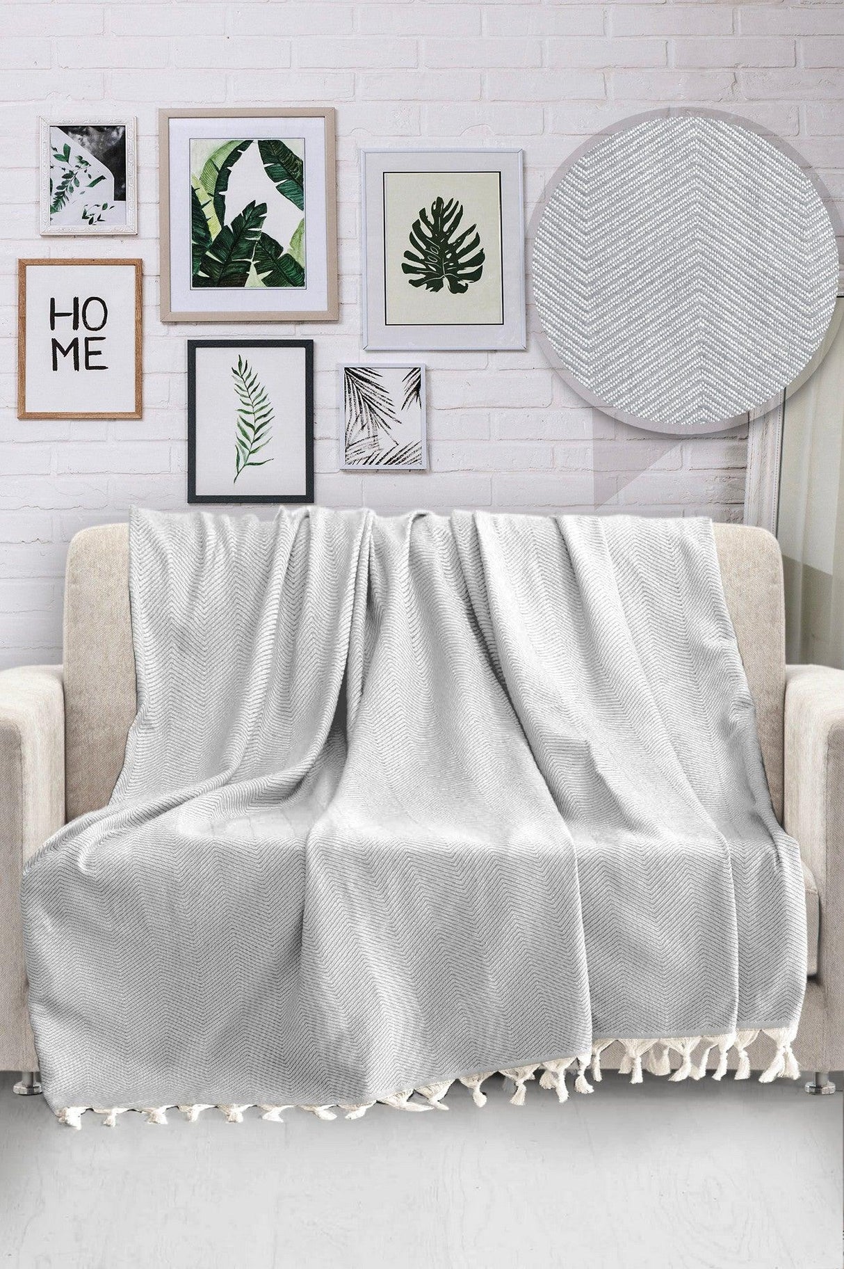 Patura Vanity, Gri deschis, 230x170 cm