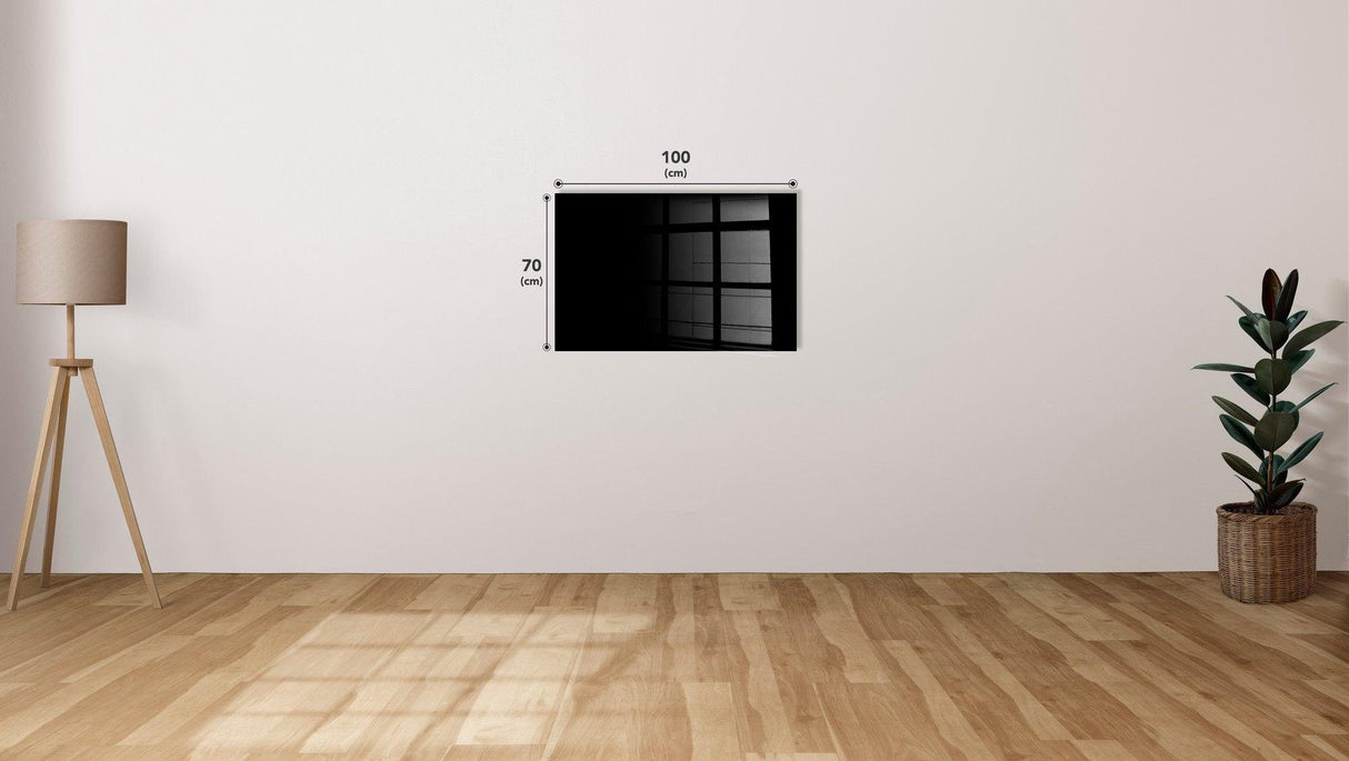 Pictură decorativă din sticlă temperată Pride- 70 x 100, Multicolor, 100x3x70 cm