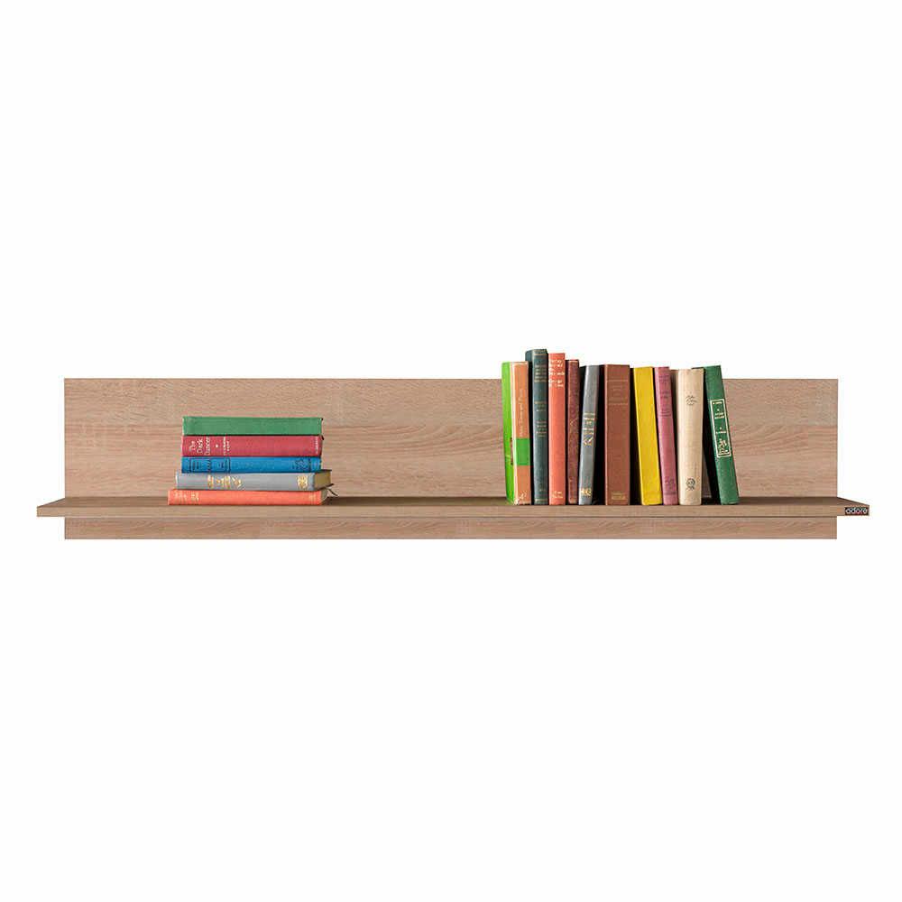Raft de perete Adore Optimal, 120x25x20 cm - Stejar