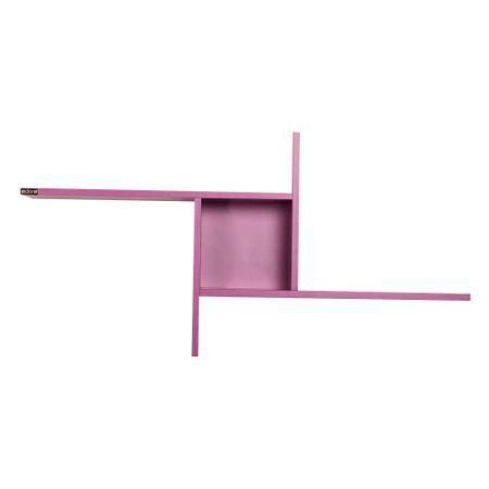 Raft de perete Adore Windmill cu 3 Compartimente, 100x50x18 cm - Mov