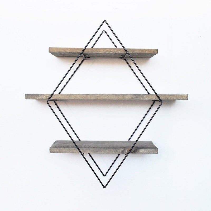 Raft de perete Kube, Nuc, 60x60x14 cm