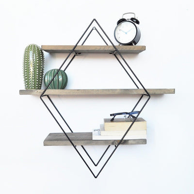 Raft de perete Kube, Nuc, 60x60x14 cm