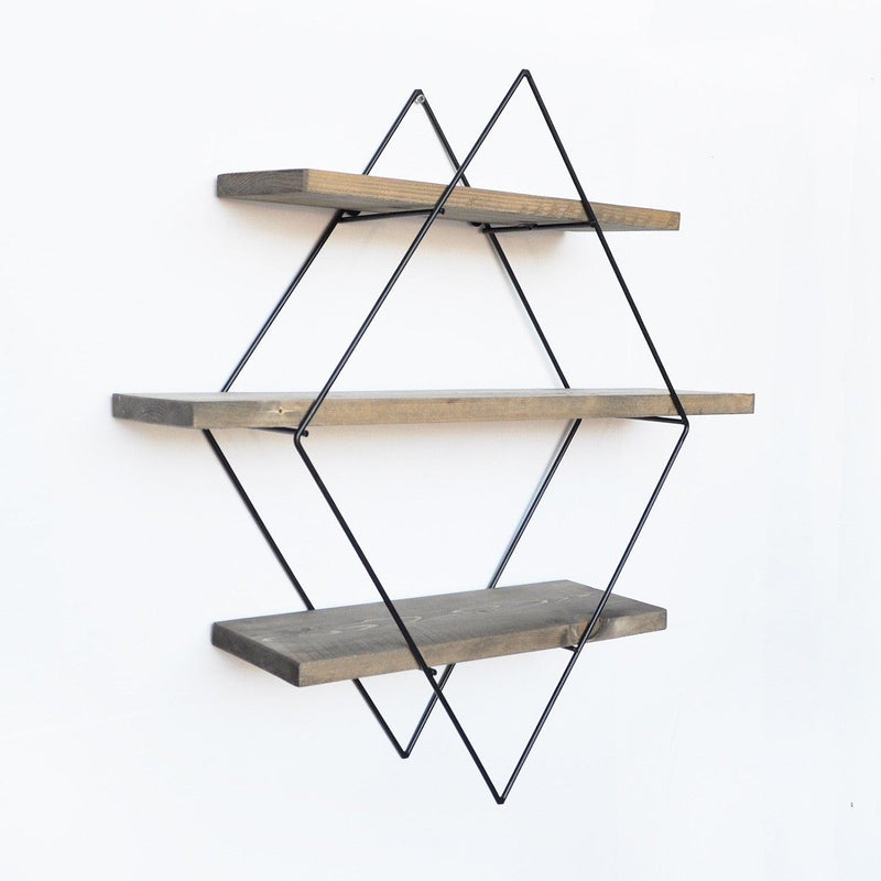 Raft de perete Kube, Nuc, 60x60x14 cm