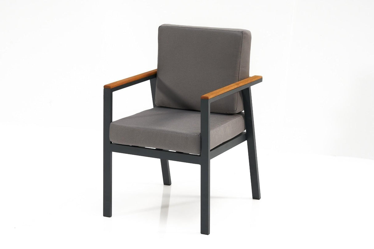 Scaun de Gradina Papatya, Gri, 58 X 90 X 64 Cm