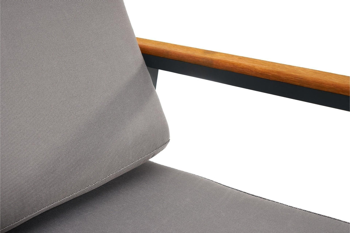 Scaun de Gradina Papatya, Gri, 58 X 90 X 64 Cm