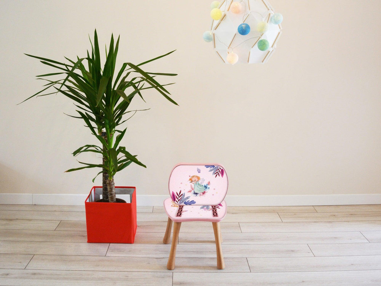 Scaun pentru copii Smurf, Multicolor, 32x36x60 cm