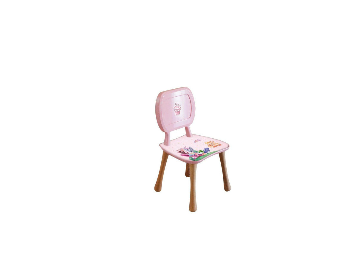 Scaun pentru copii Smurf, Multicolor, 32x36x60 cm