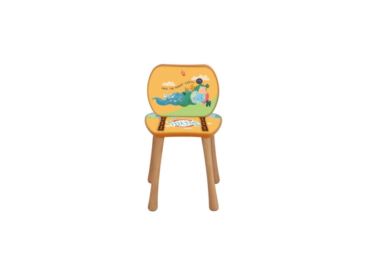 Scaun pentru copii Știrbul, Multicolor, 23x36x65 cm