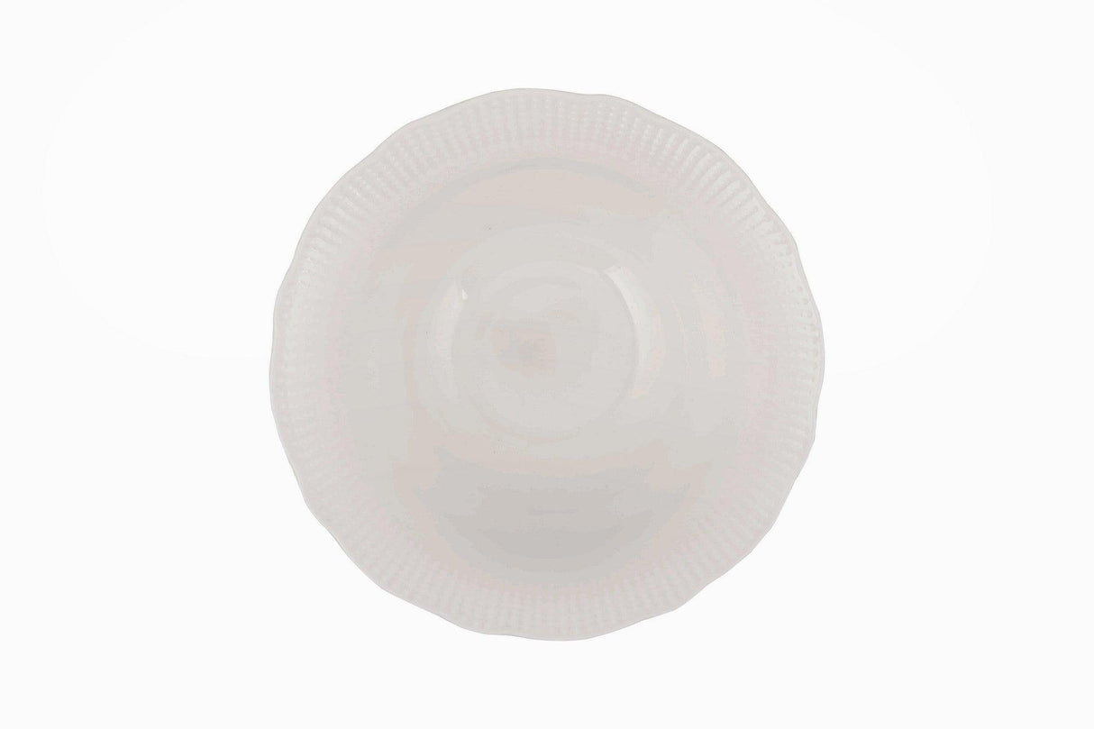 Serviciu de masa, 24 piese, , Portelan, Alb