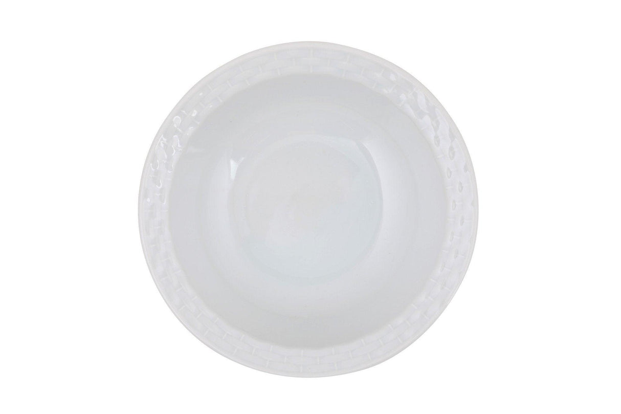 Serviciu de masa, 24 piese, Portelan, Alb