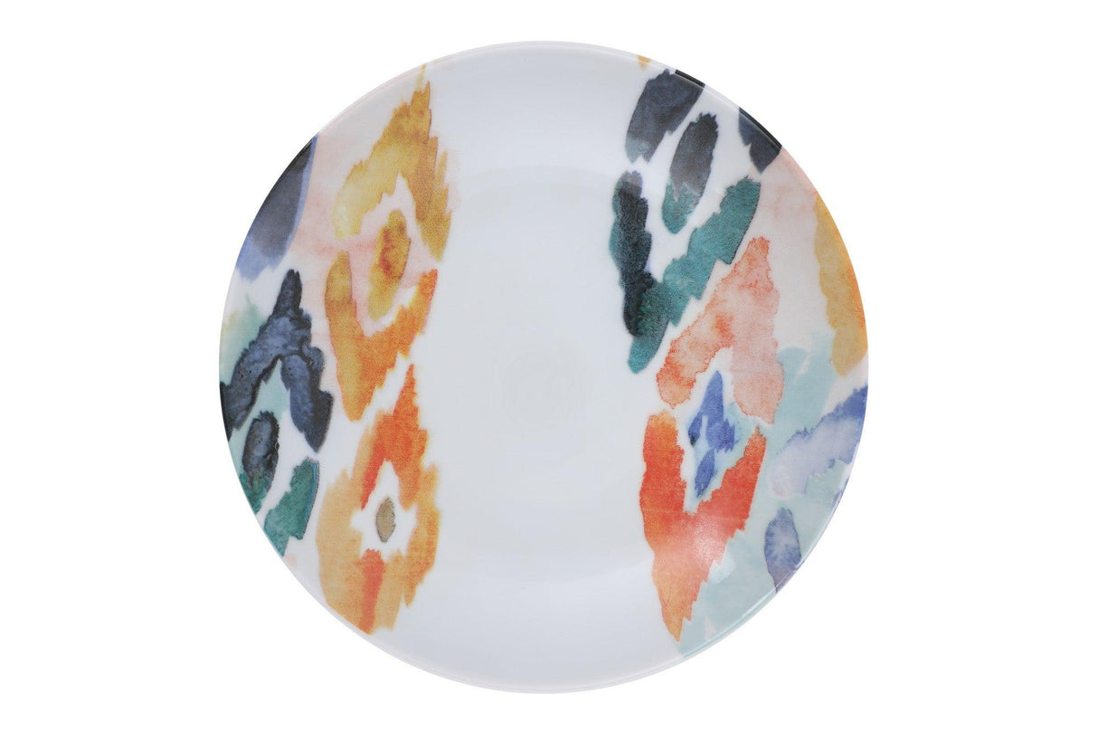 Serviciu de masa, 24 piese, Portelan, Multicolor