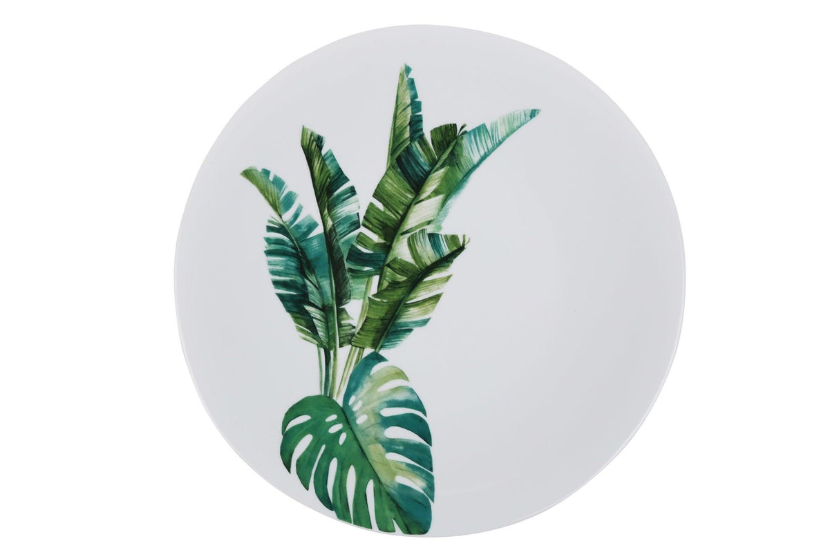 Serviciu de masa, 24 piese, Portelan, Verde