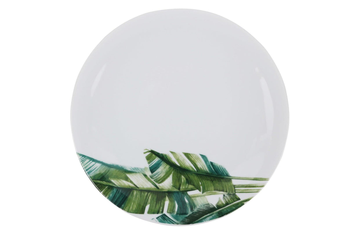 Serviciu de masa, 24 piese, Portelan, Verde