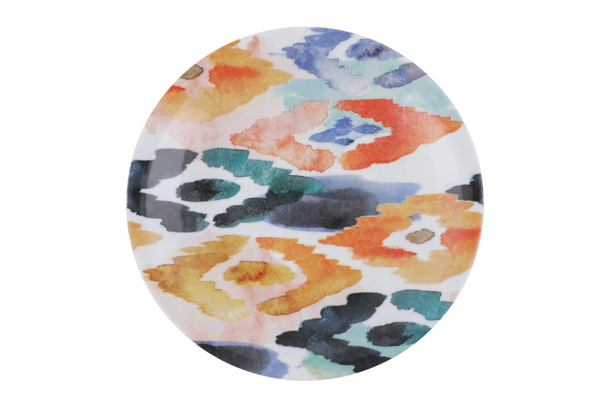 Serviciu de masa, 24 piese, Portelan, Multicolor