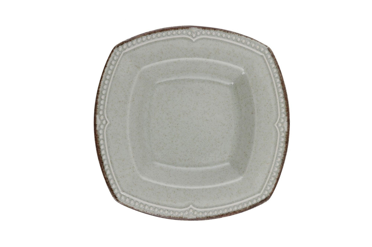 Serviciu de masa, 24 piese, Portelan, Verde