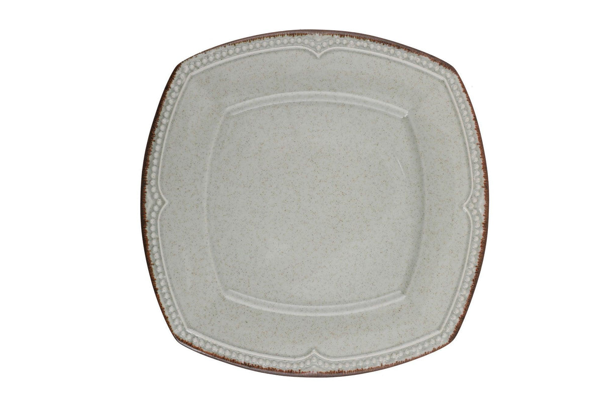 Serviciu de masa, 24 piese, Portelan, Verde