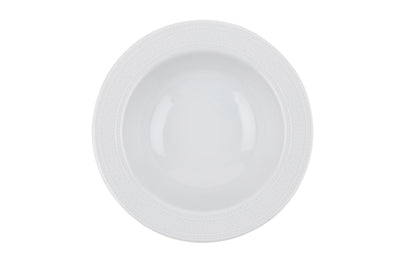 Serviciu de masa, 24 piese, Portelan, Alb