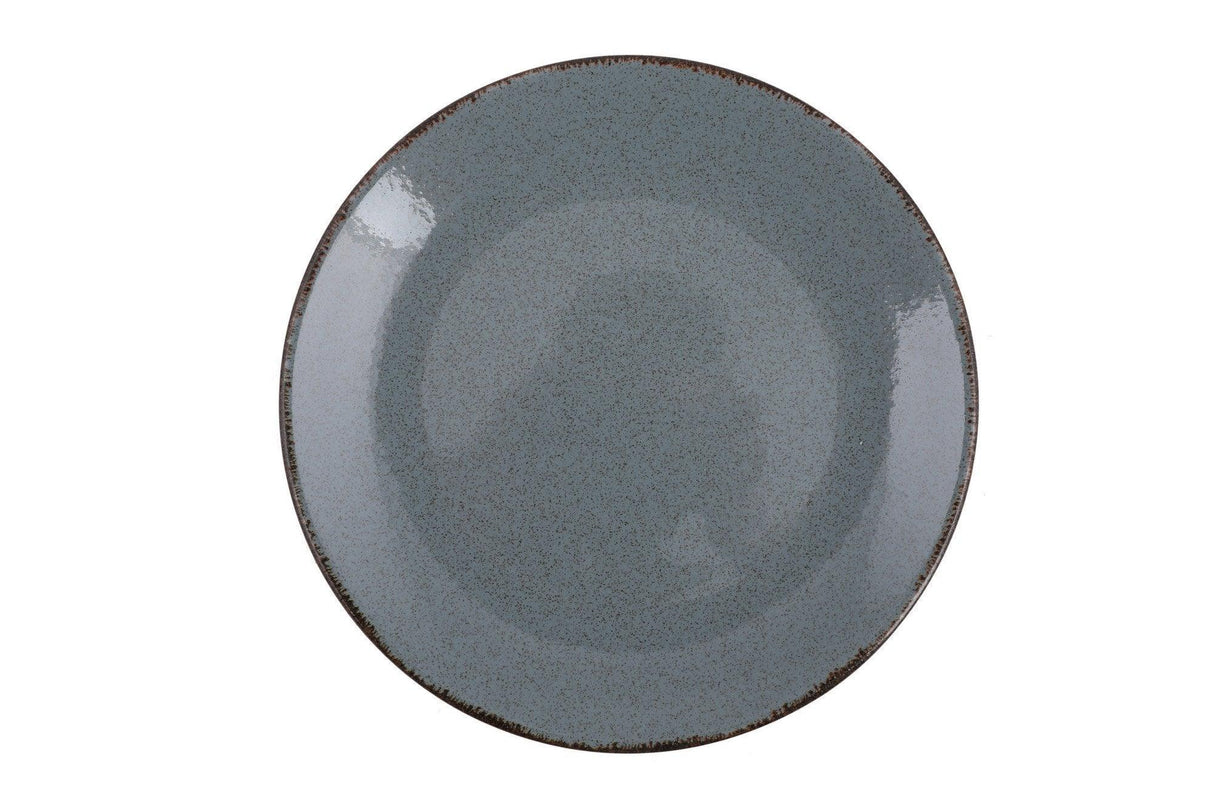 Serviciu de masa, 24 piese, Portelan, Albastru