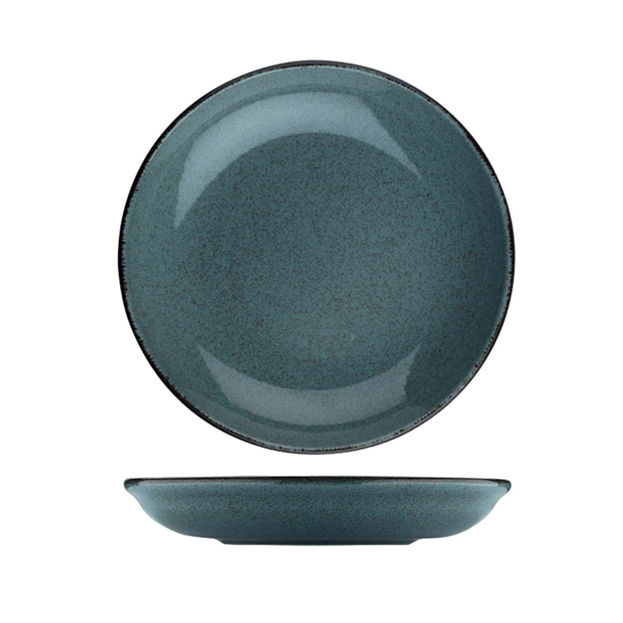 Serviciu de masa, 24 piese, Portelan, Albastru