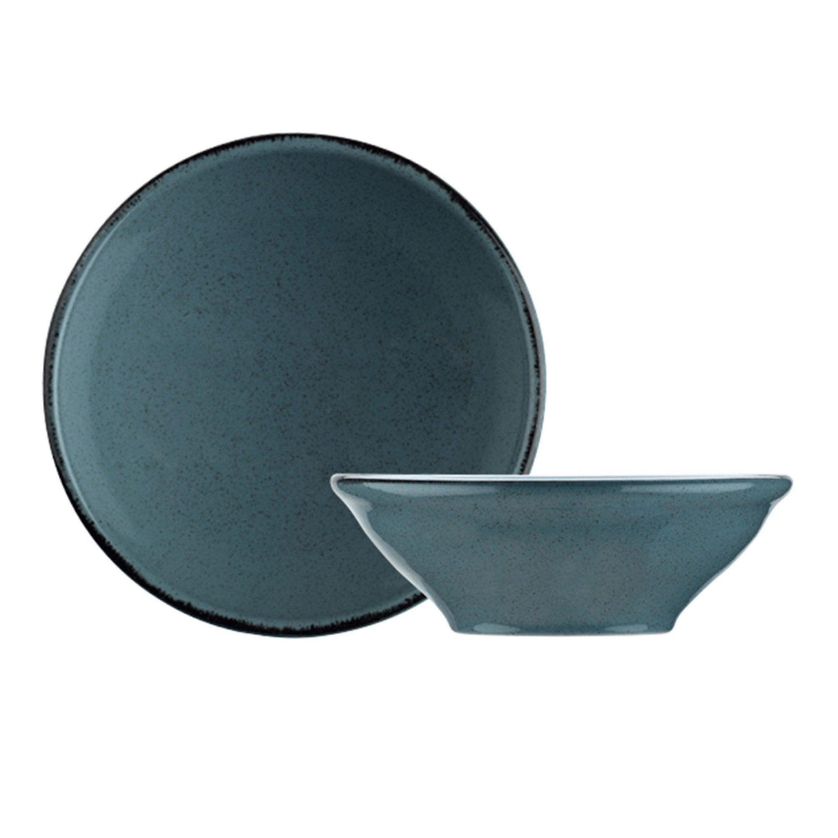 Serviciu de masa, 24 piese, Portelan, Albastru