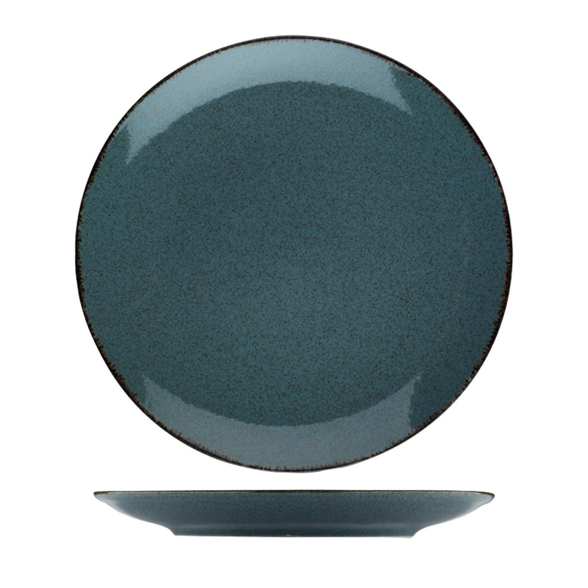 Serviciu de masa, 24 piese, Portelan, Albastru