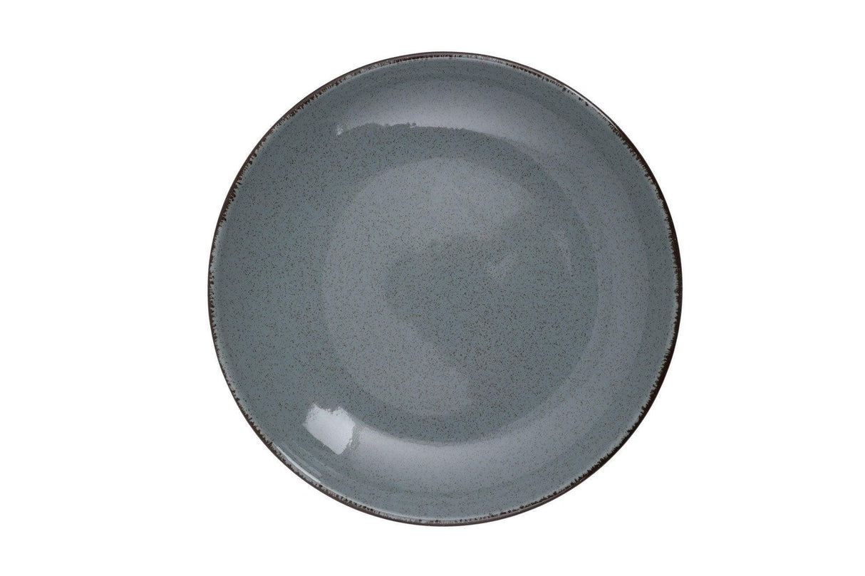 Serviciu de masa, 24 piese, Portelan, Albastru