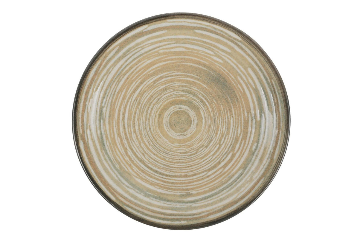 Serviciu de masa, 24 piese, Portelan, Gri