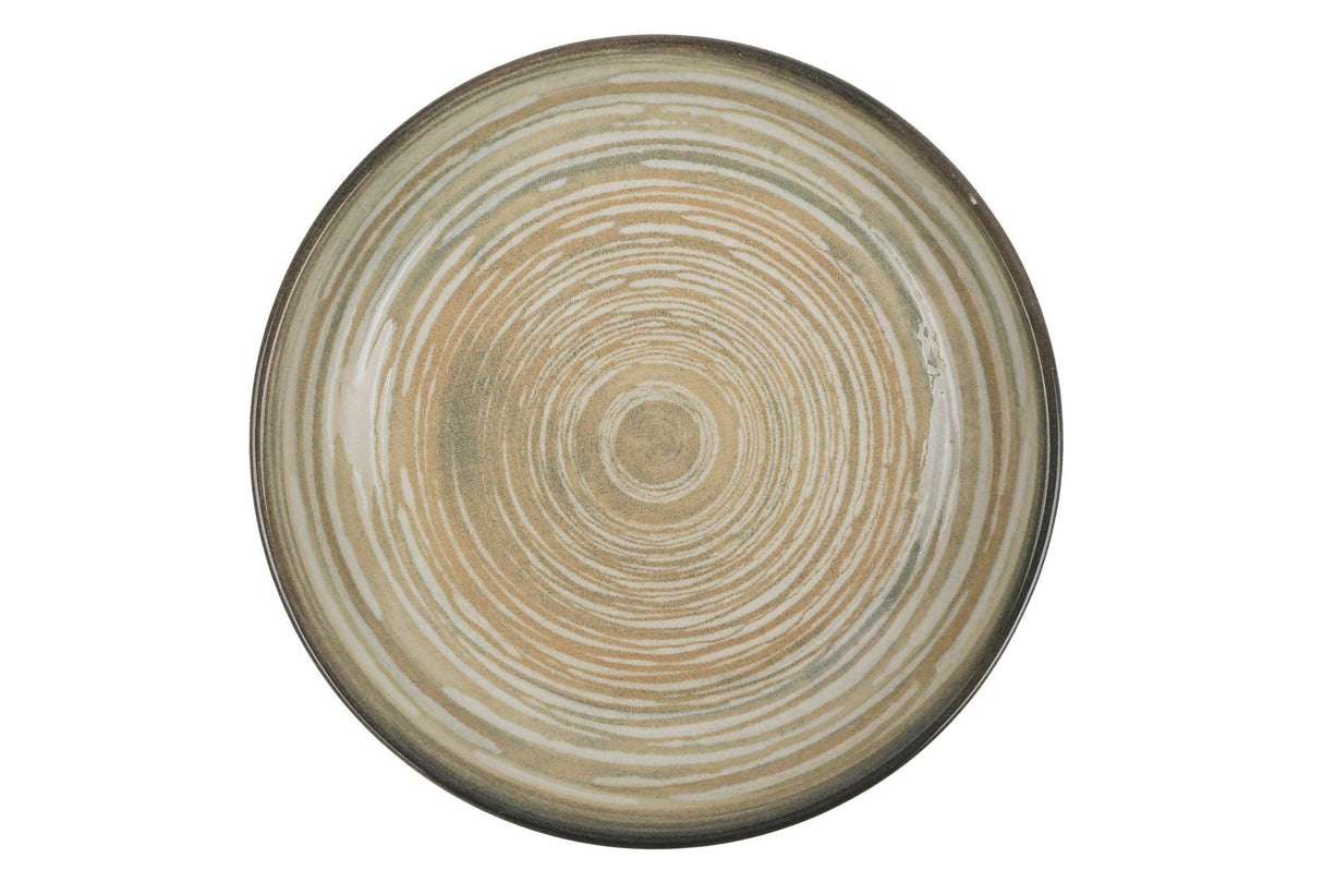 Serviciu de masa, 24 piese, Portelan, Gri