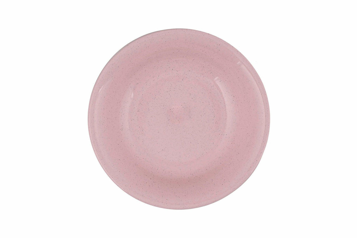 Serviciu de masa, 24 piese, Portelan, Roz