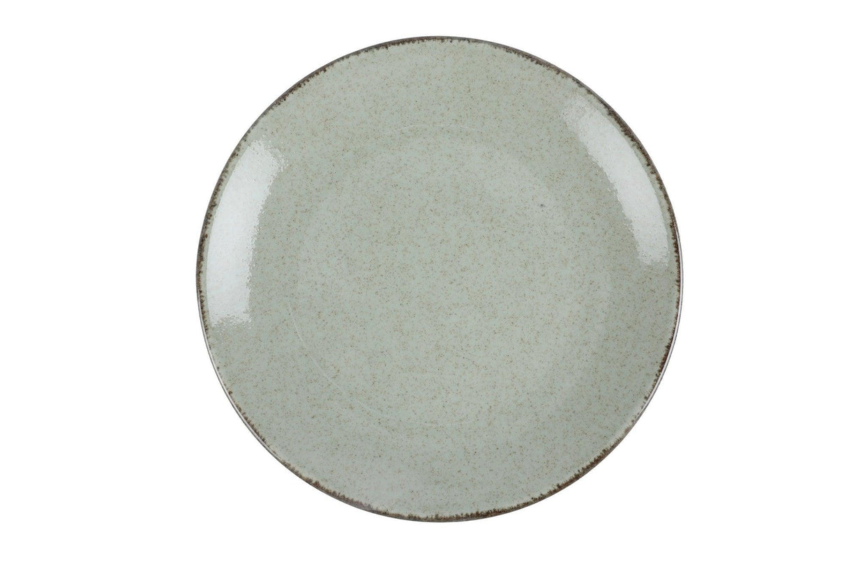 Serviciu de masa, 24 piese, Portelan, Verde