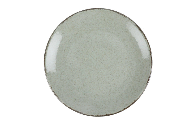 Serviciu de masa, 24 piese, Portelan, Verde