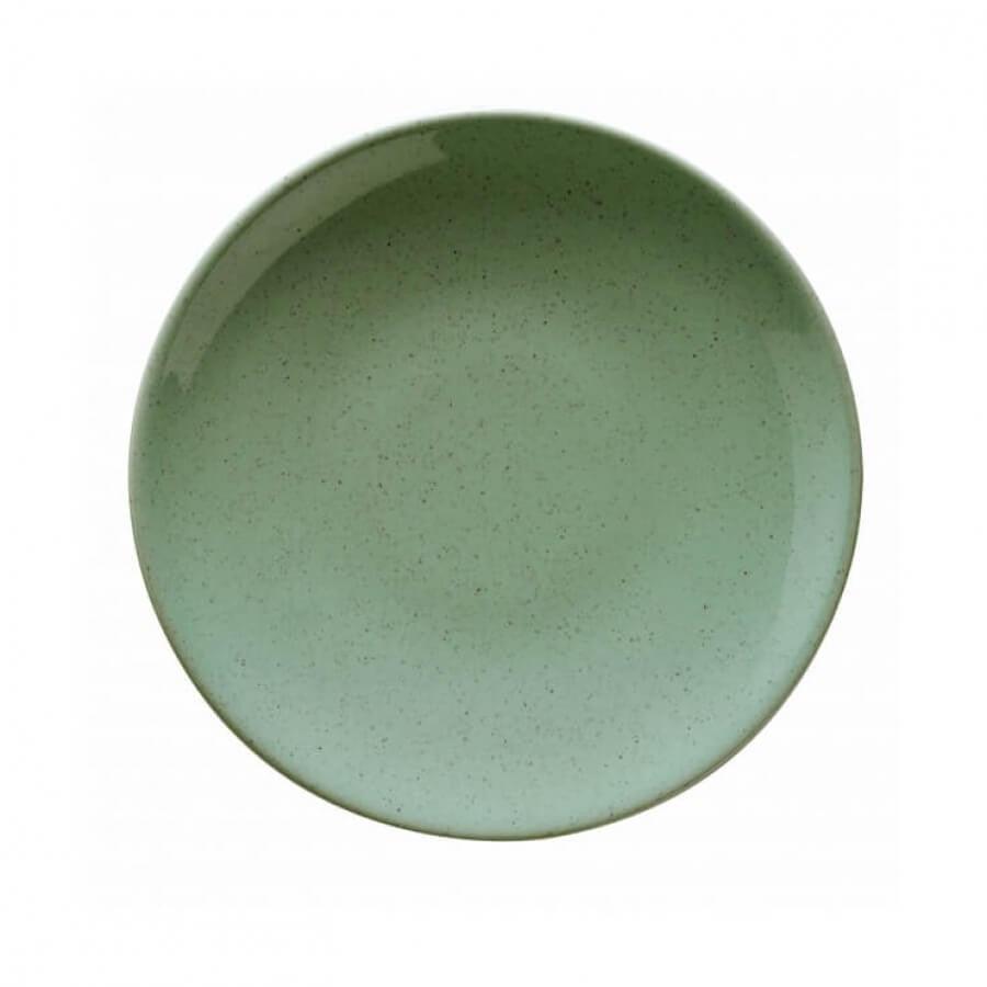 Serviciu de masa, 24 piese, Portelan, Verde