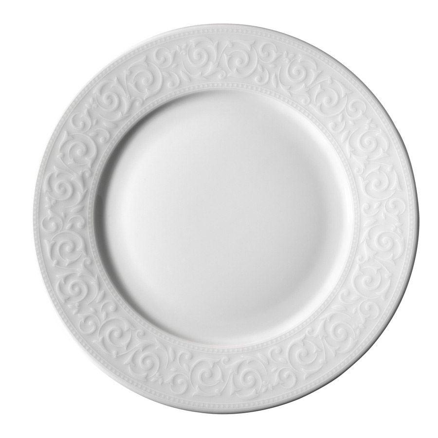 Serviciu de masa, 78 piese, Portelan, Alb