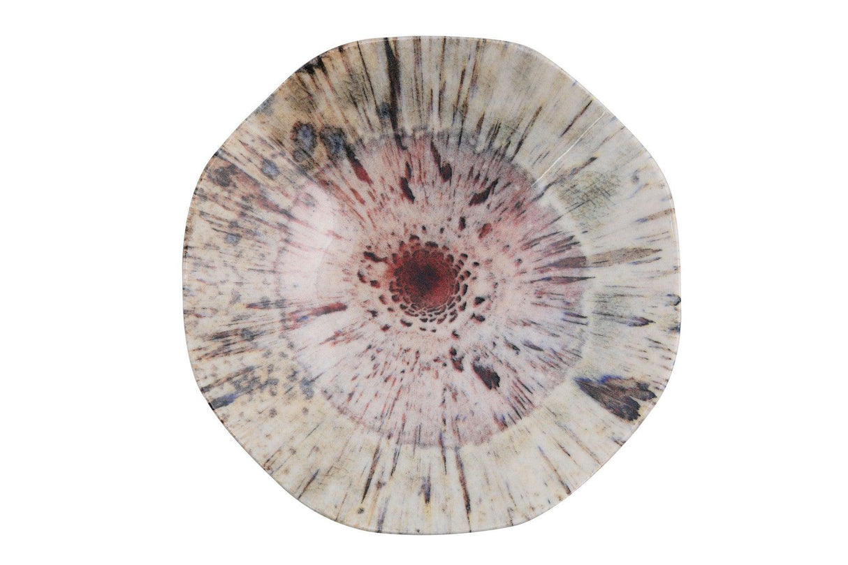 Serviciu de masa, Set 24 piese pentru cina, Portelan, Roz