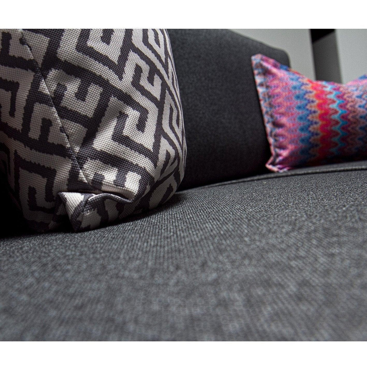 Set Coltar Samara cu Taburet, Gri